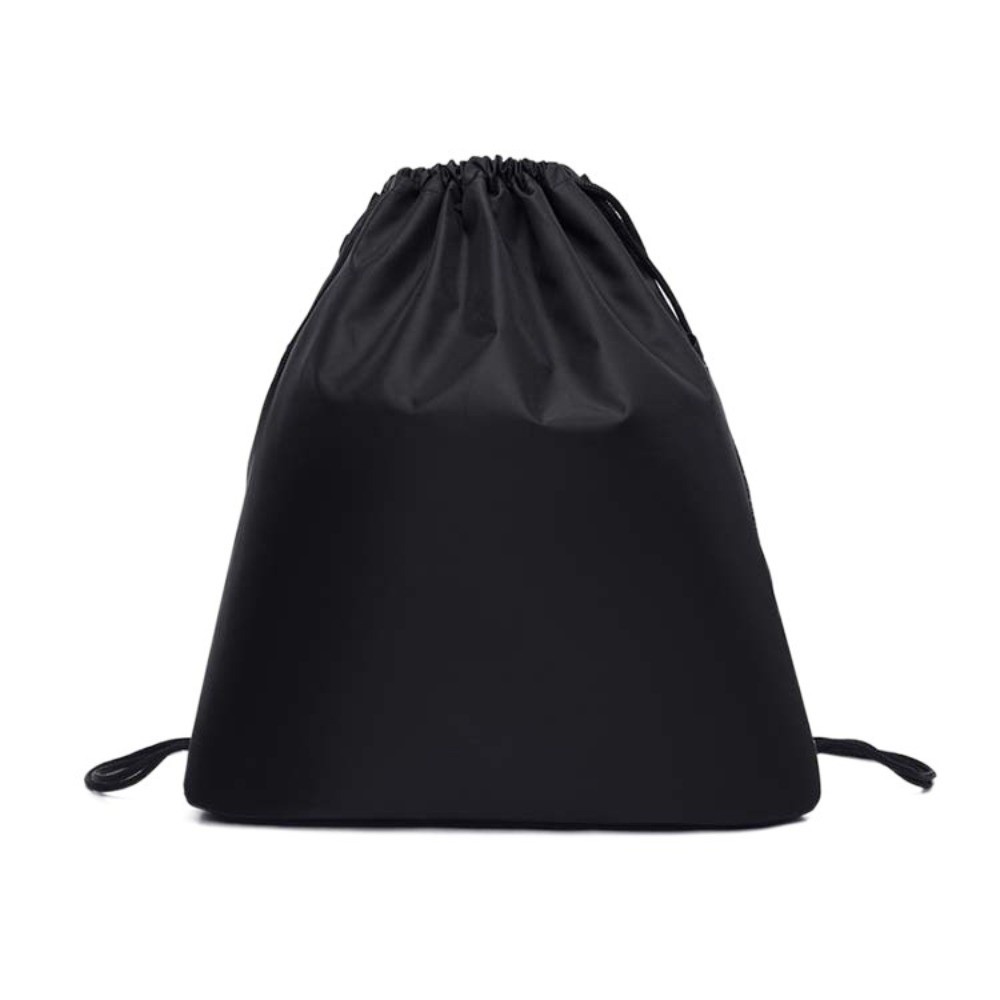 Drawstring Gym Bag - 防水スポーツボールバックパック ポリエステル製 メッシュポケット付き 旅行用ジムショルダーバッグ 大容量 巾着式