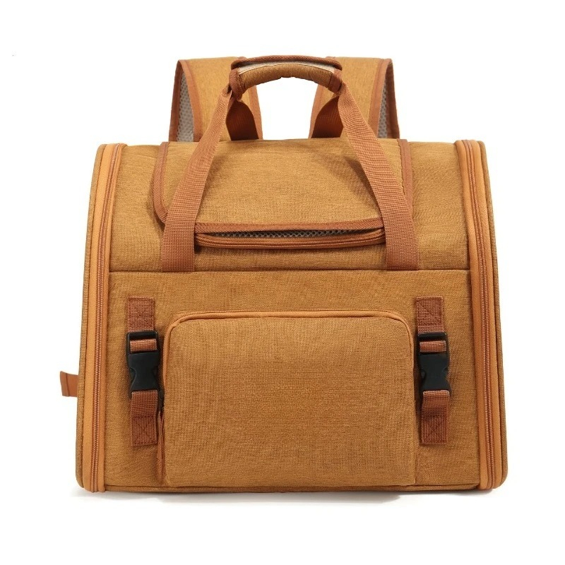 拡張可能で折りたたみ可能な大容量ペット用バックパック、猫や小 - Foldable Backpack Small のレビューと価格