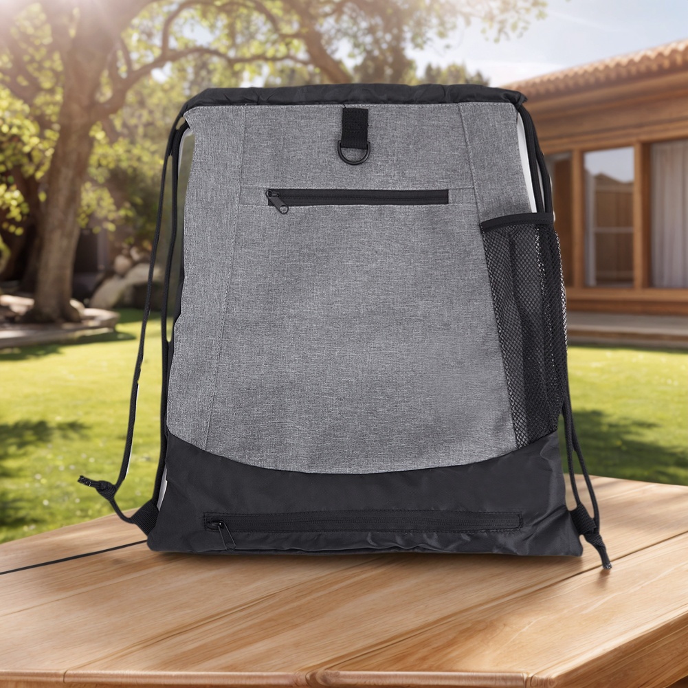 ドローストリング付きバスケットボールバックパック、取り外し可 - Drawstring Gym Bag のレビューと価格