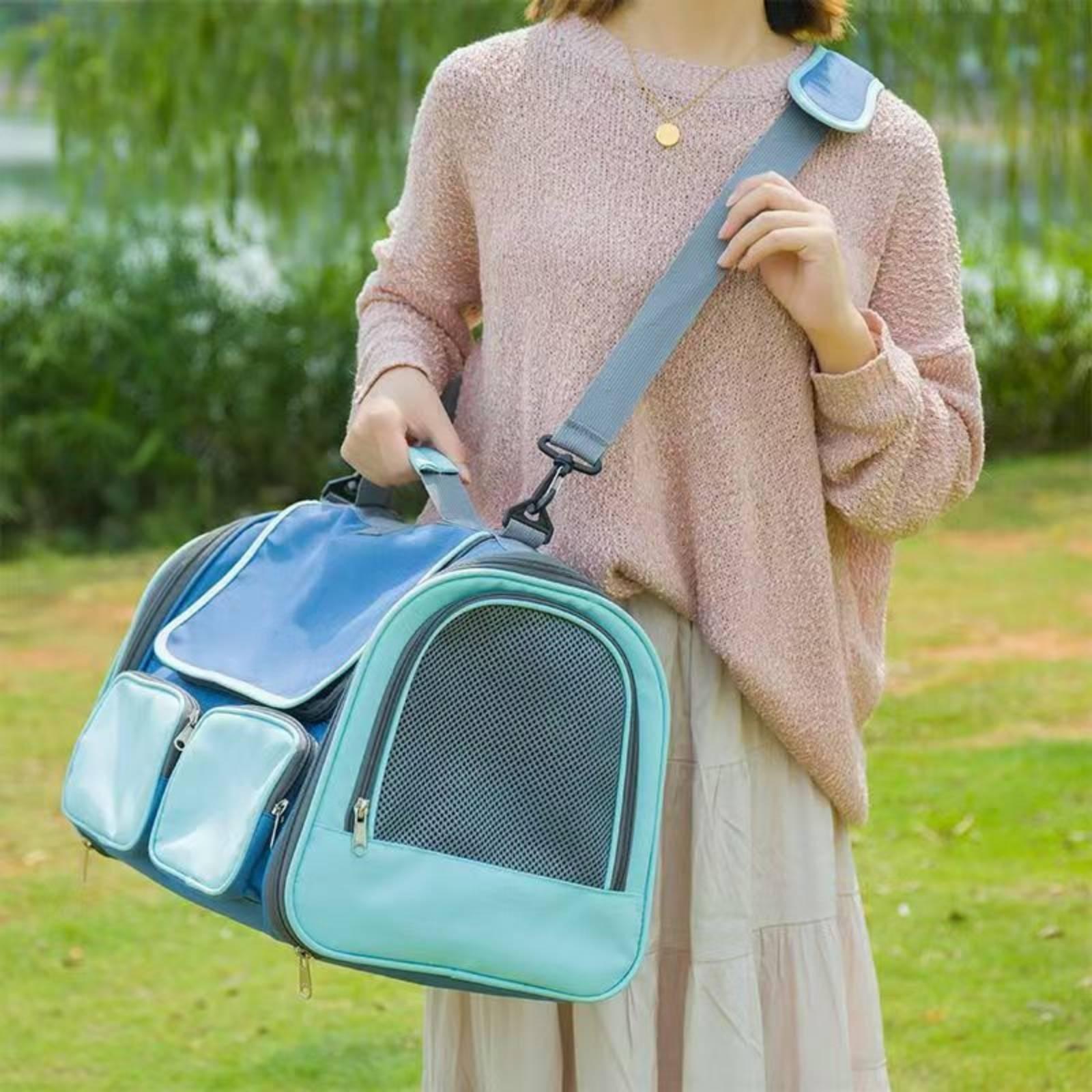 通気性のある折りたたみ式工業用コンテナ型ドッグキャリーバッグ - Foldable Backpack Small のレビューと価格